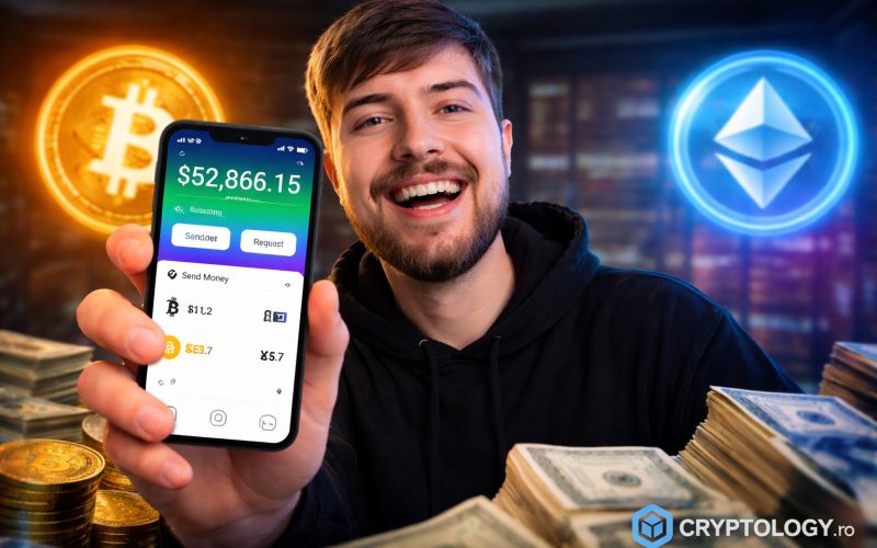 MrBeast a cumpărat o aplicație bancară pentru tineri. Urmează și criptomonedele?