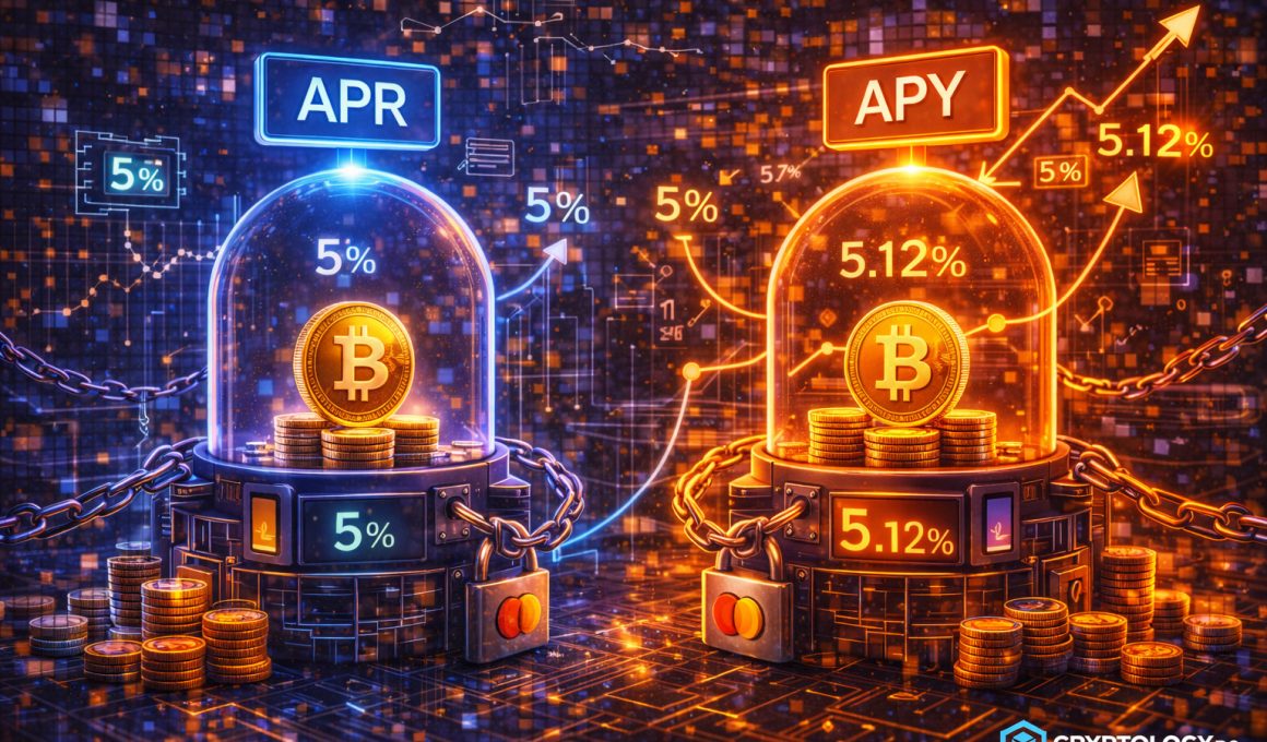 Diferența dintre APR și APY în crypto. Ce înseamnă și de ce contează?