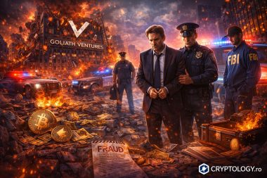 Goliath Ventures a intrat în faliment după arestarea CEO-ului într-o fraudă crypto de 328 milioane de dolari