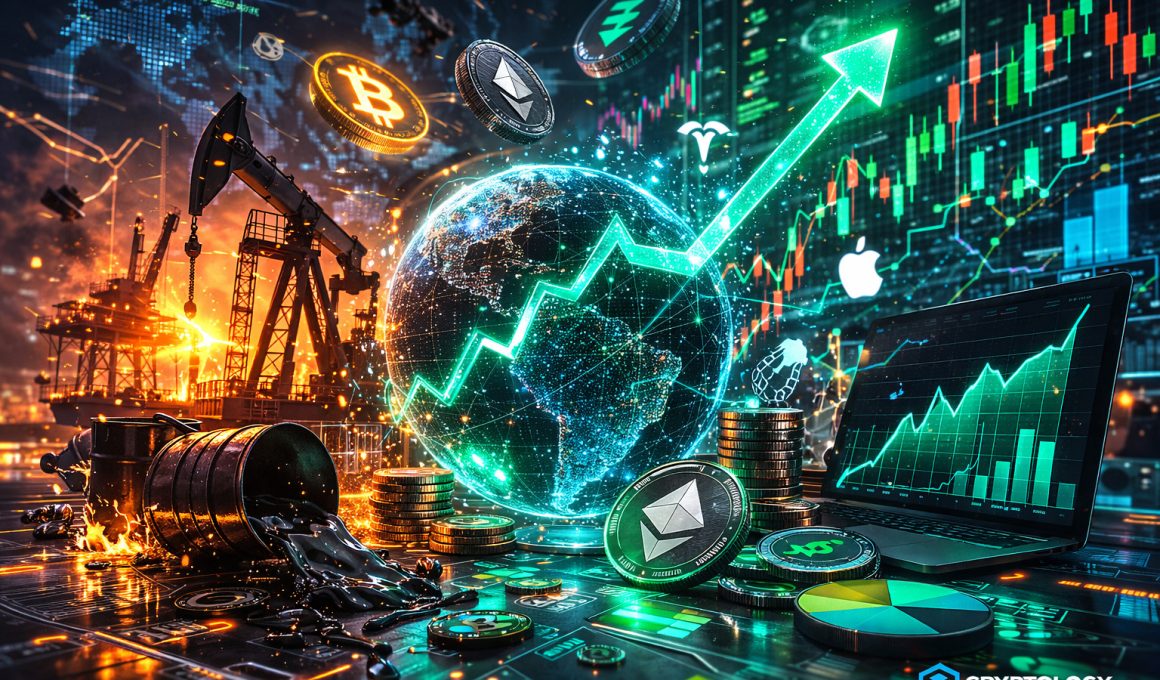 Hyperliquid depășește 1,2 miliarde de dolari în contracte futures tokenizate, pe fondul exploziei tranzacțiilor cu petrol și acțiuni