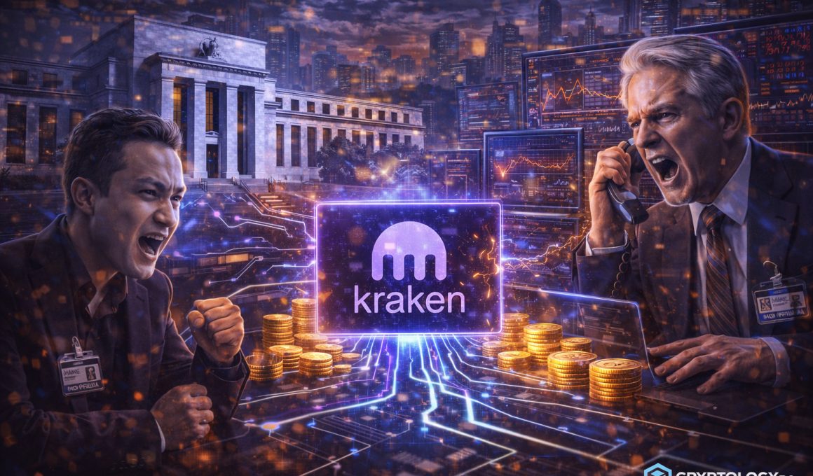 Kraken devine prima firmă crypto cu acces direct la sistemul de plăți al Rezervei Federale, iar băncile reacționează dur