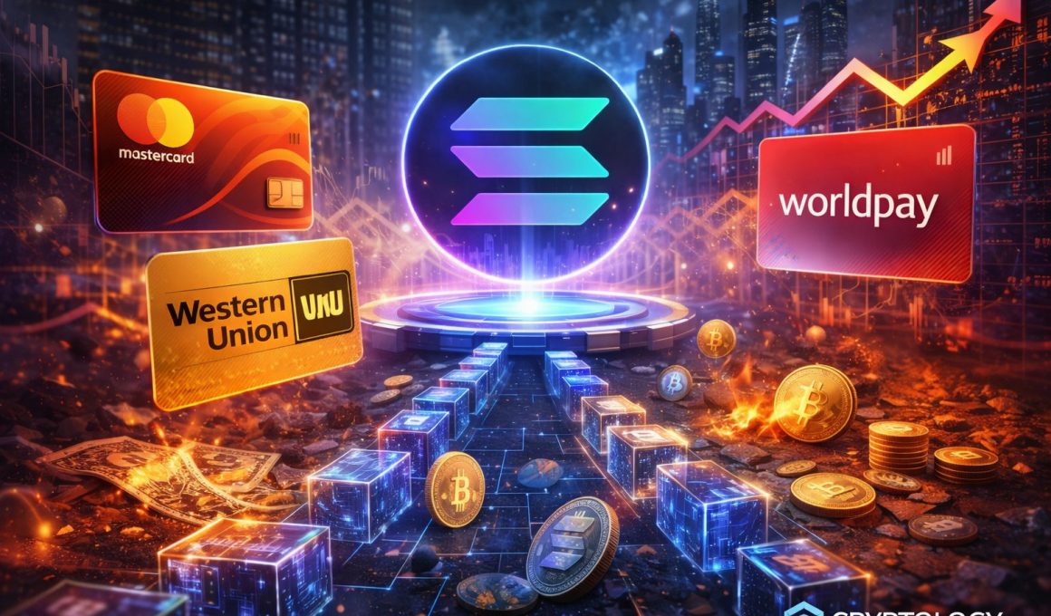 Mastercard, Western Union și Worldpay testează platforma Solana pentru plăți blockchain