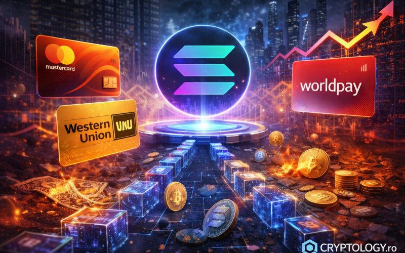 Mastercard, Western Union și Worldpay testează platforma Solana pentru plăți blockchain