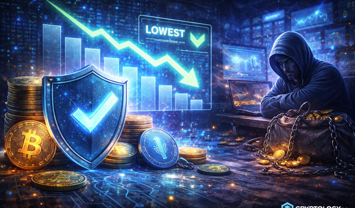 Pierderile din hackurile cripto au coborât la cel mai scăzut nivel lunar din ultimul an