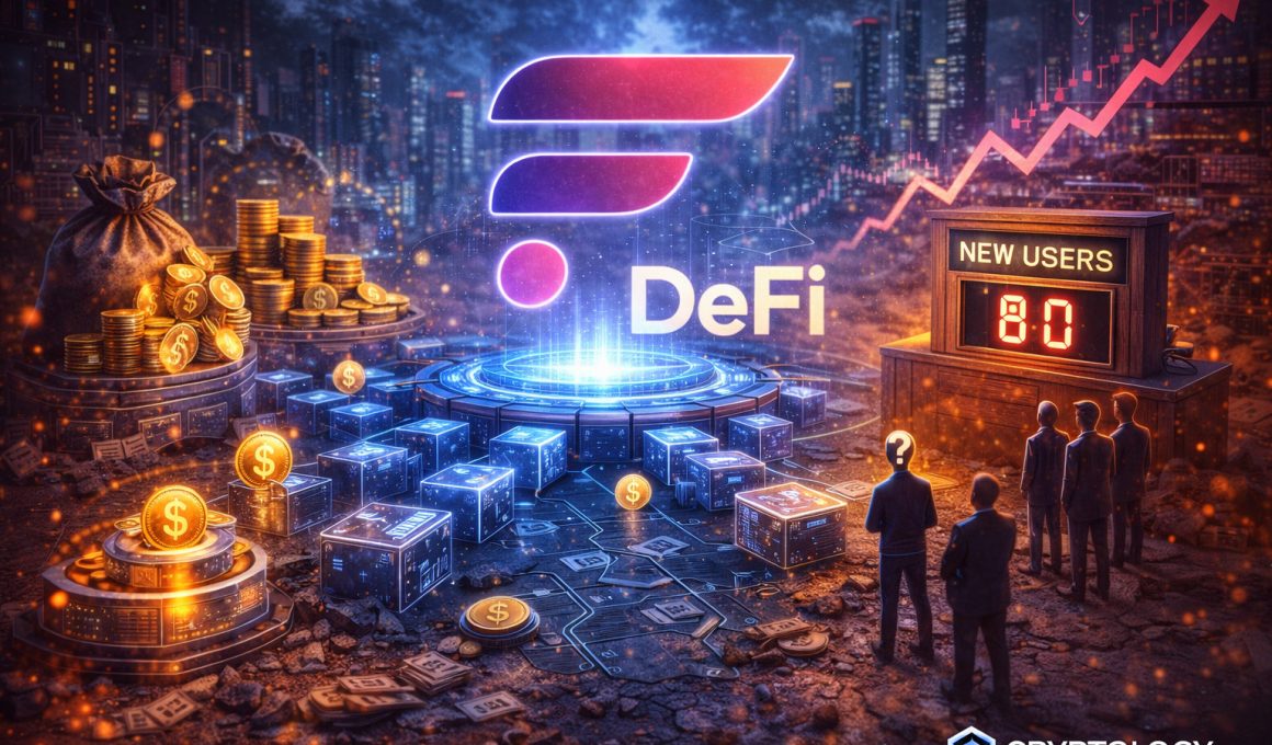 Visul DeFi de miliarde al rețelei Flare atrage doar 80 de utilizatori noi pe zi