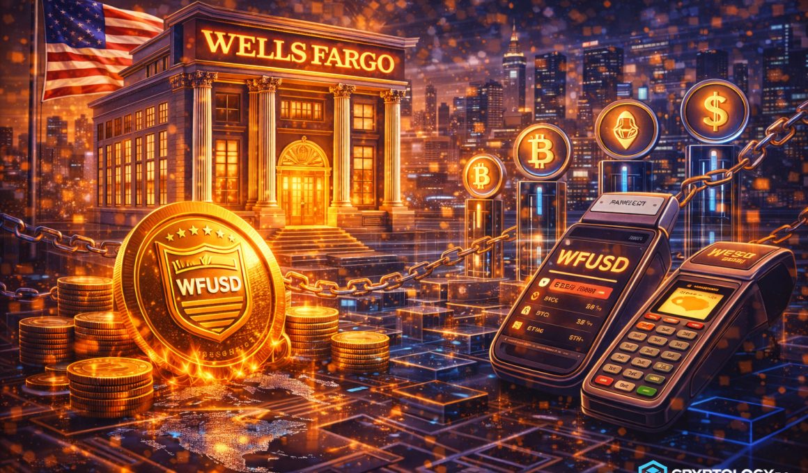 Wells Fargo a depus marca WFUSD pentru tranzacții crypto și plăți digitale