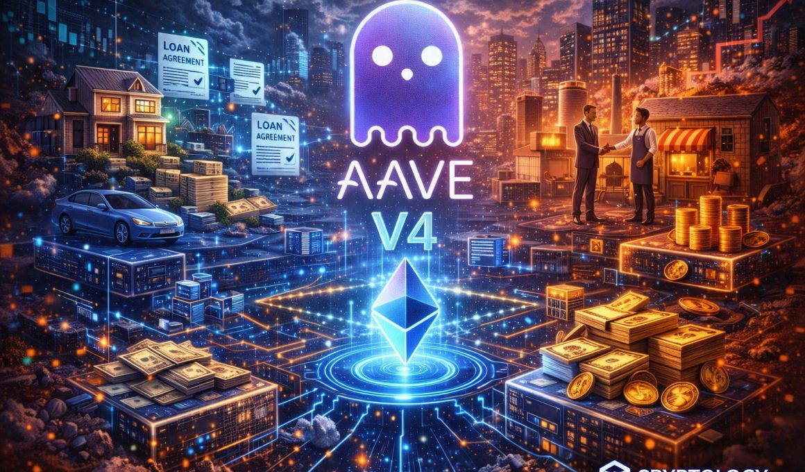 Aave lansează V4 pe Ethereum și pregătește creditarea descentralizată pentru economia reală