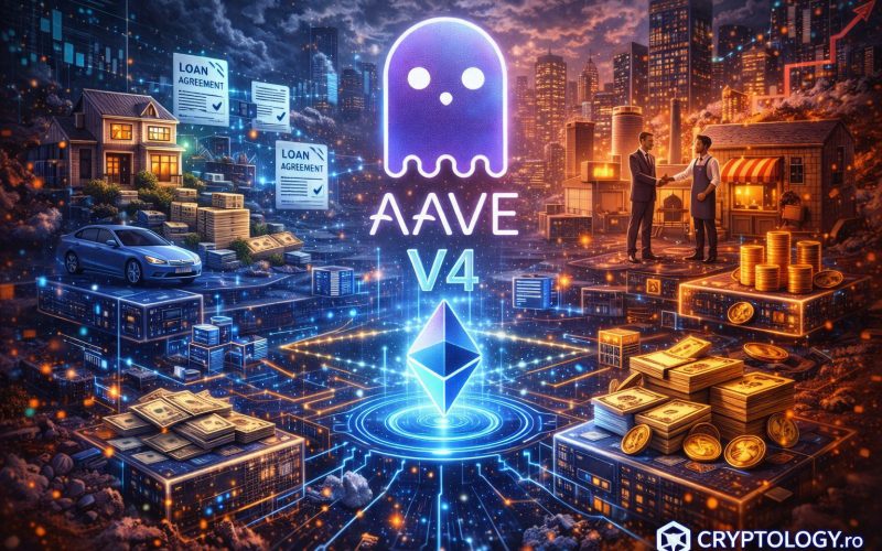 Aave lansează V4 pe Ethereum și pregătește creditarea descentralizată pentru economia reală