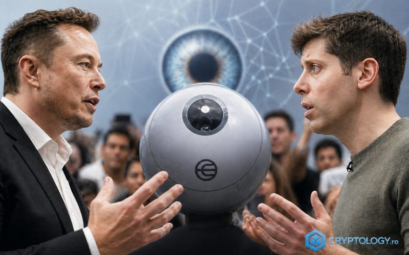 Acuzații grele pentru Worldcoin în plină ceartă publică între Musk și Altman