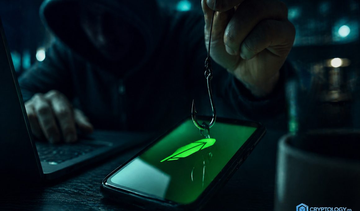 Atac de phishing rafinat prin sistemul oficial Robinhood