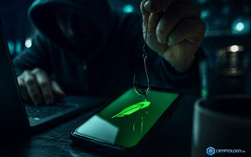 Atac de phishing rafinat prin sistemul oficial Robinhood