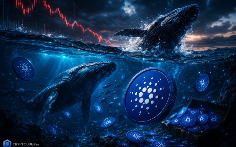 Balenele Cardano au acumulat aproape 300 de milioane de ADA într-o săptămână, în plină corecție de preț
