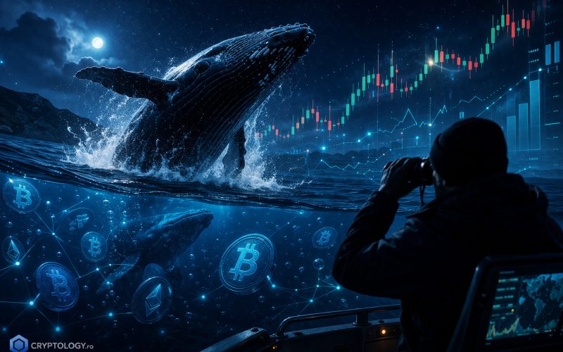 Ce înseamnă whale watching în crypto și cum te ajută să iei decizii mai bune