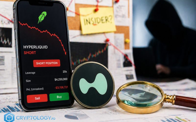 Pariu scurt suspect pe Robinhood pe Hyperliquid