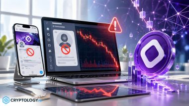 X suspendă contul oficial Monad și prețul tokenului MON cade brusc