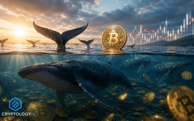 Balenele Bitcoin s-au înmulțit accelerat în timp ce prețul a stagnat
