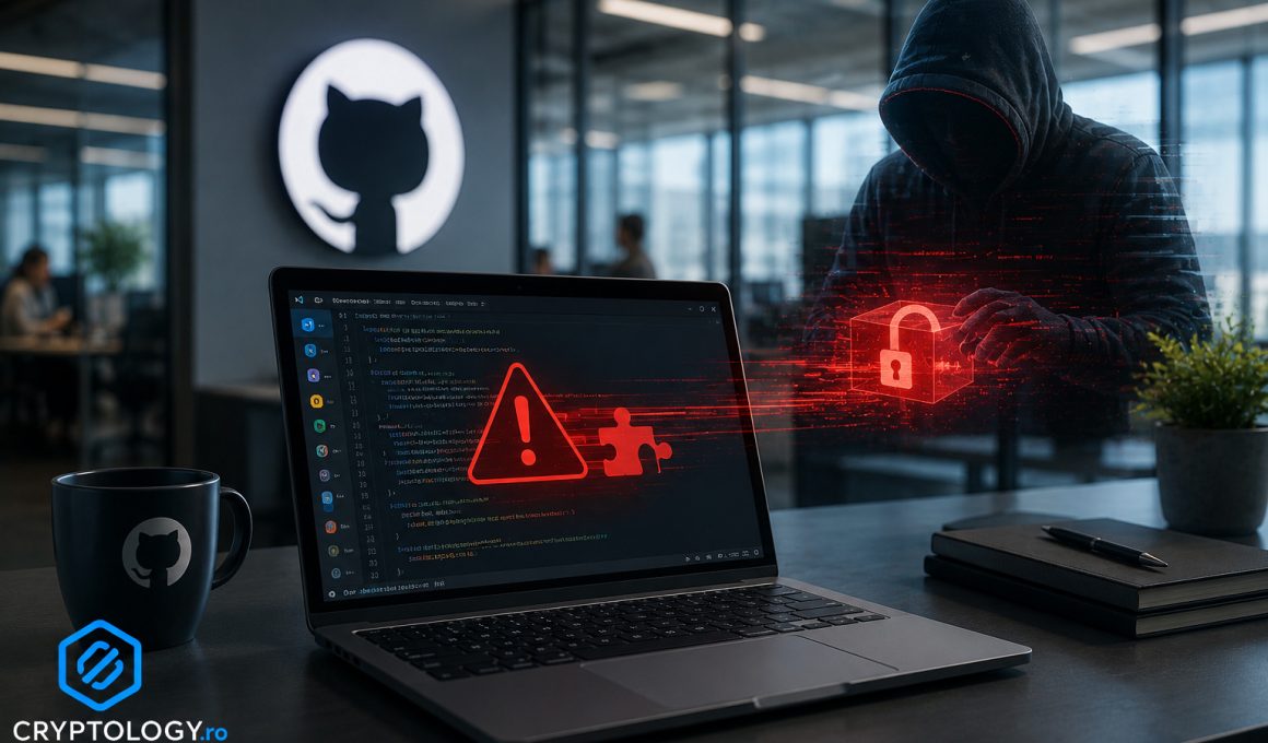 Breșă internă la GitHub, declanșată de o extensie VS Code compromisă