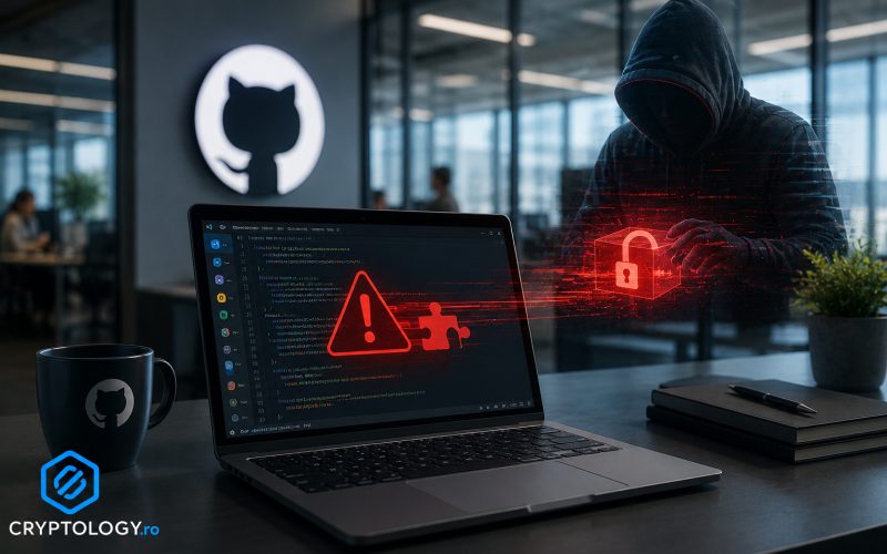 Breșă internă la GitHub, declanșată de o extensie VS Code compromisă
