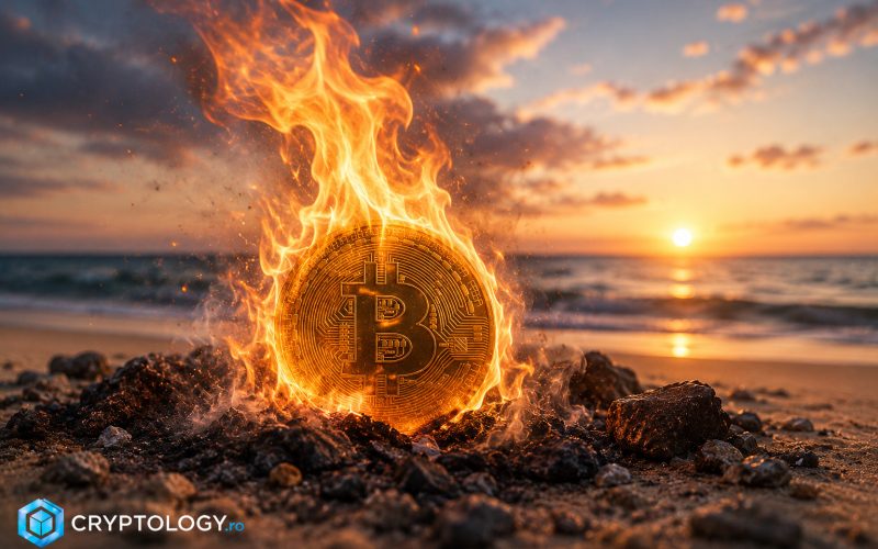 Cineva a ars Bitcoin de 8 milioane de dolari într-o singură mișcare sincronizată
