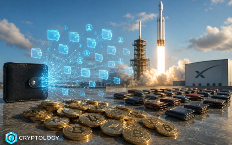 28.000 de portofele crypto au depus 560 de milioane de dolari pentru acțiuni SpaceX pe care nu le-au primit