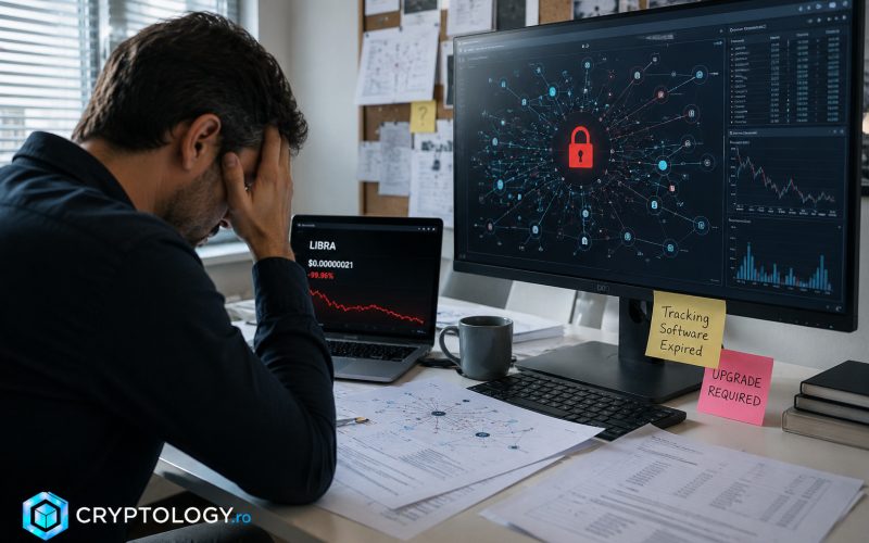 Ancheta LIBRA, blocată după ce a expirat versiunea gratuită a softului de urmărire cripto