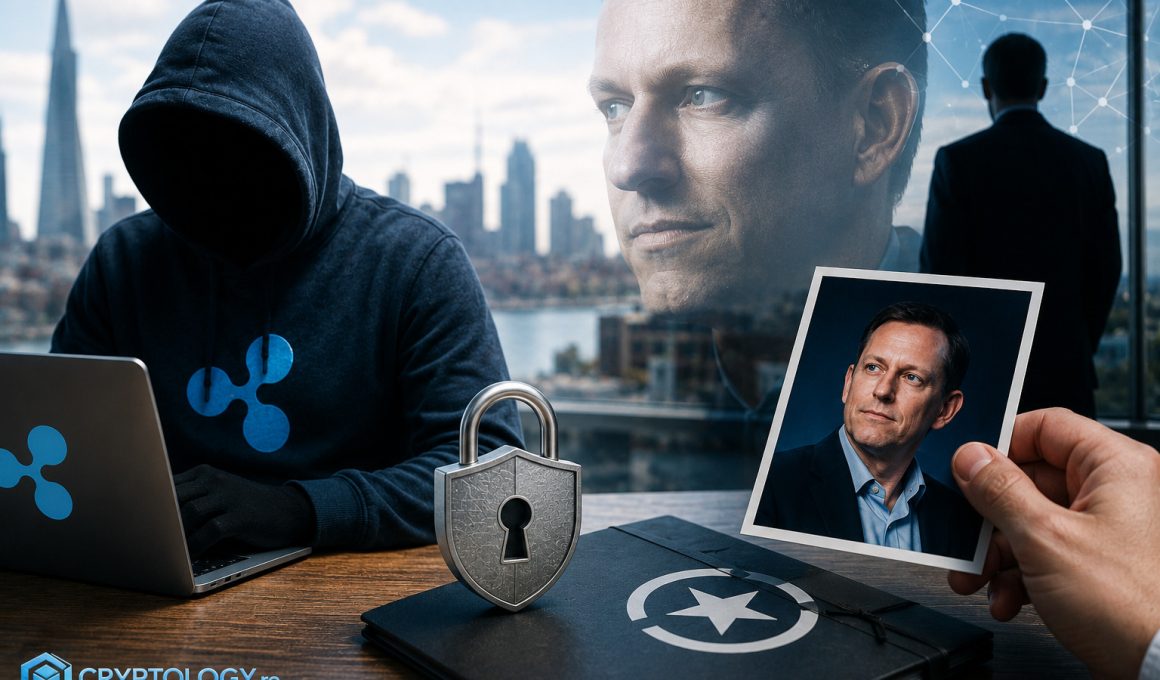 Apărătorul confidențialității de la Ripple, pe lista discretă a lui Peter Thiel