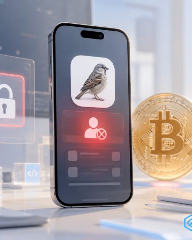 Apple amenință cu închiderea contului dezvoltatorului portofelului Bitcoin Sparrow