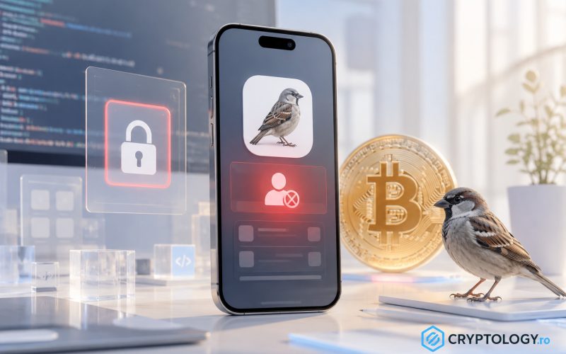Apple amenință cu închiderea contului dezvoltatorului portofelului Bitcoin Sparrow