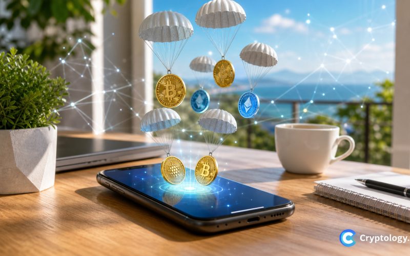 Ce este un airdrop crypto și cum poți beneficia de el