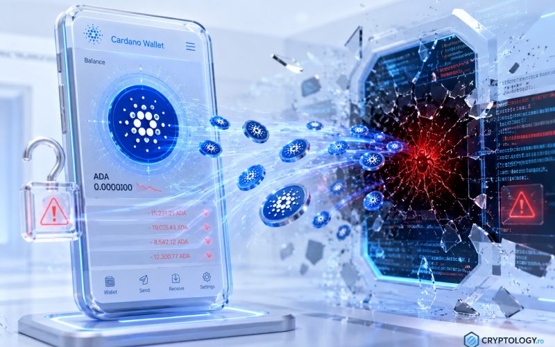 Portofele Cardano golite de 2,4 milioane de dolari printr-o breșă în softul SecondFi