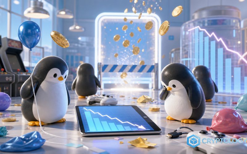 Pudgy Penguins închide Pudgy Party după pierderi de milioane de dolari