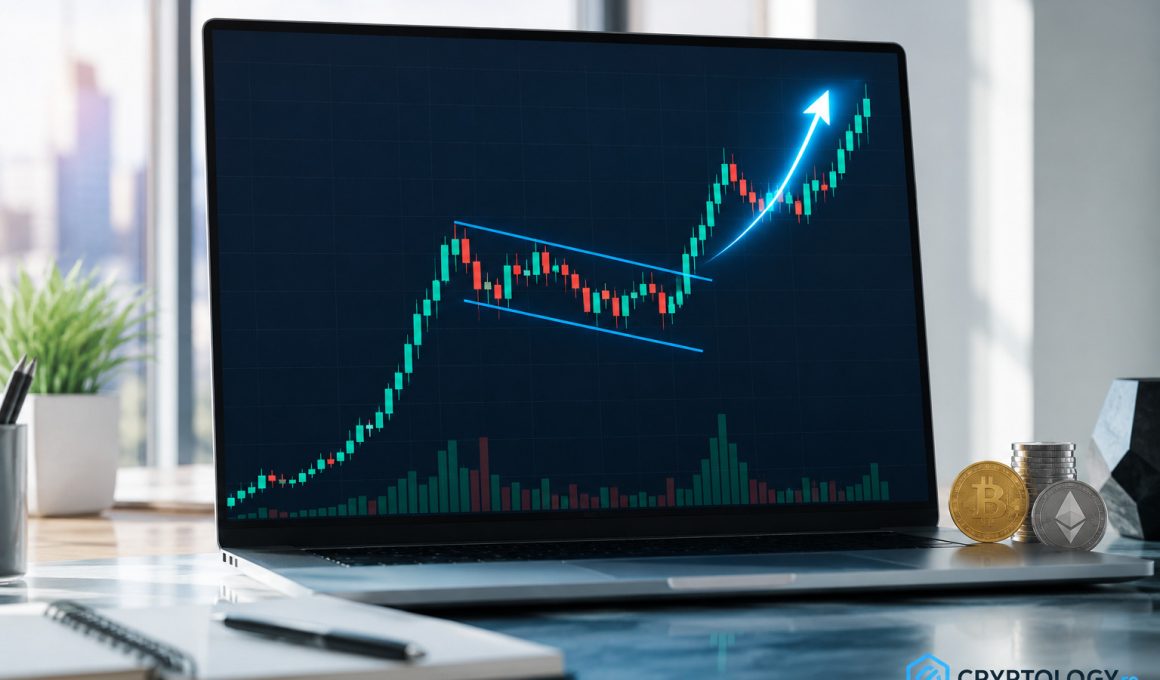 Bull flag în crypto, ce înseamnă și cum îl recunoști pe grafic