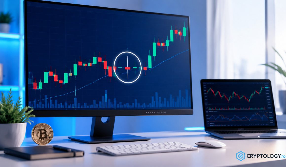 Ce este lumânarea doji în crypto și cum se tranzacționează