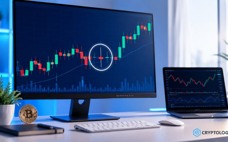 Ce este lumânarea doji în crypto și cum se tranzacționează
