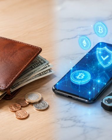 Portofel crypto vs portofel fiat, diferențele care contează cu adevărat