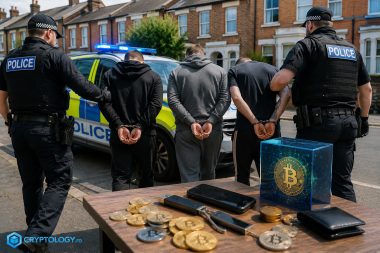 Trei britanici s-au dat drept polițiști ca să fure crypto de 5,4 milioane de dolari și au ajuns la închisoare