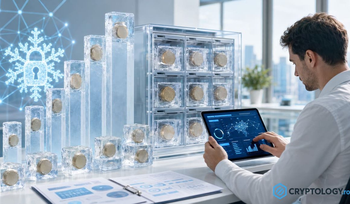 Un instrument nou arată 3,7 miliarde in stablecoinuri înghețate, iar cifra crește