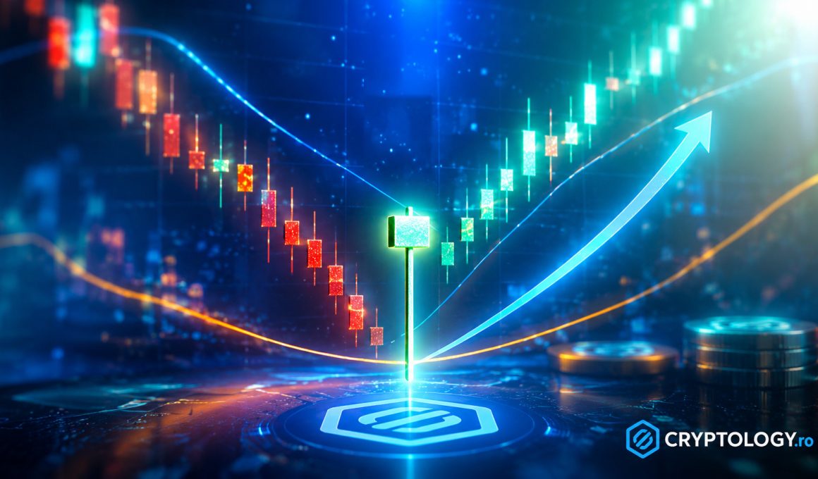 Modelul hammer pe graficul crypto, cum îl recunoști și cum se folosește corect