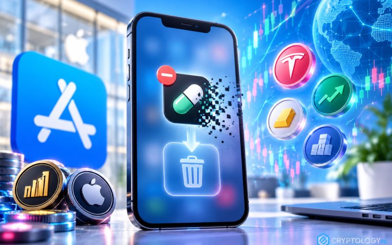 Apple a retras aplicația Pump.fun la o zi după lansarea perechilor cu acțiuni tokenizate