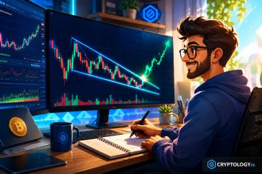 Ce este modelul falling wedge și ce faci când apare pe graficul unei criptomonede