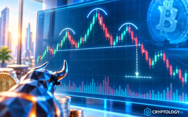 Modelul head and shoulders în crypto, cum îl recunoști pe grafic și cum calculezi ținta
