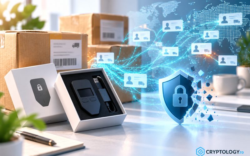 Trezor recunoaște că scurgerea de la firma de livrări a lovit încă 67.000 de clienți