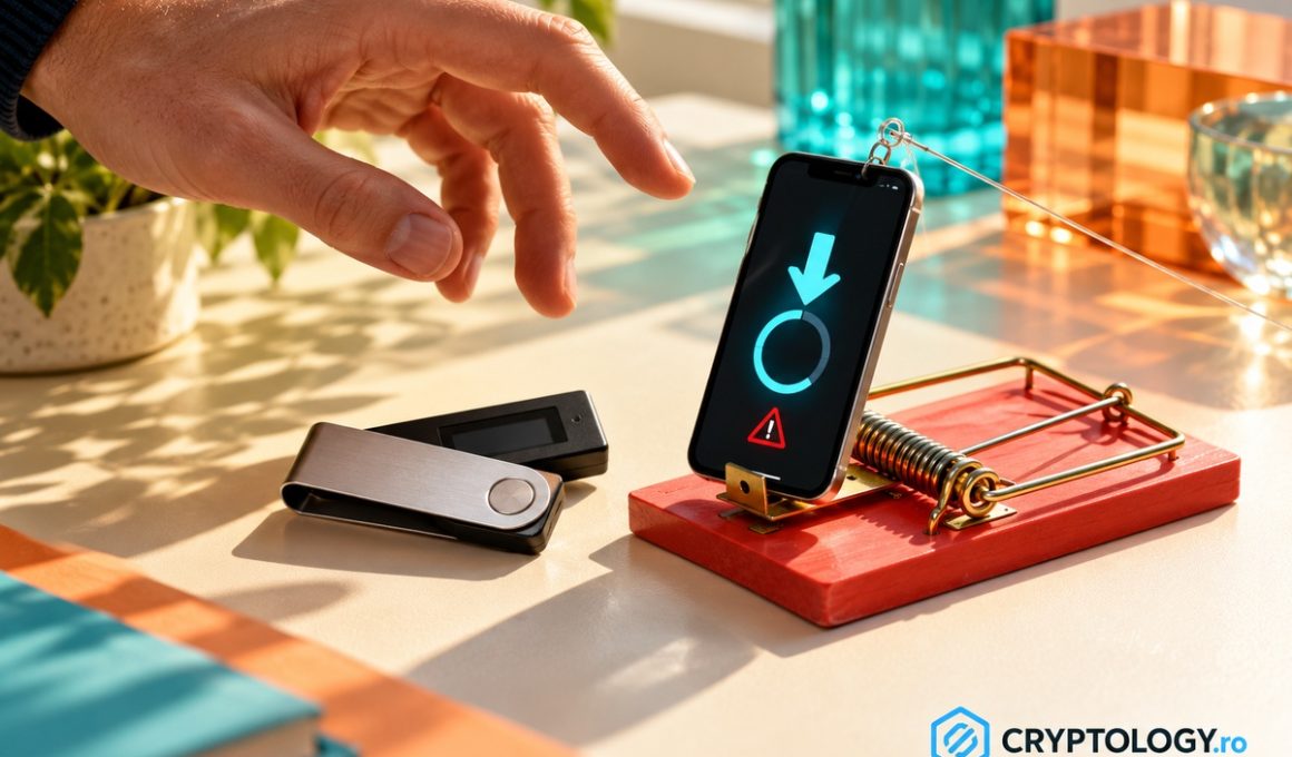 Escrocii exploatează panica Ledger cu o falsă actualizare de firmware