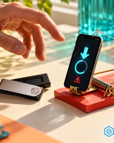 Escrocii exploatează panica Ledger cu o falsă actualizare de firmware