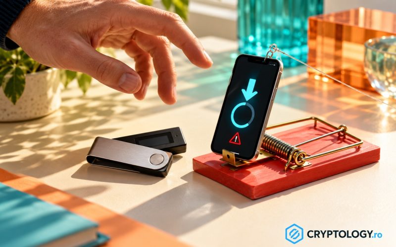 Escrocii exploatează panica Ledger cu o falsă actualizare de firmware
